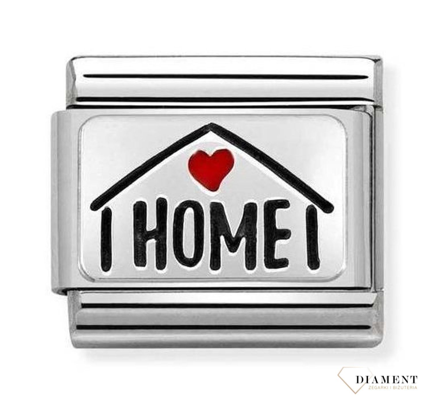 Nomination charms 925 Silver 'HOME'  330208 54  ✓oryginalna biżuteria Nomination ✓ prezent dla przyjaciółki✓ prezent na urodziny✓ prezent dla przyjaciółki✓ Biżuteria Nomination ✓Wymarzony prezent (3).jpg